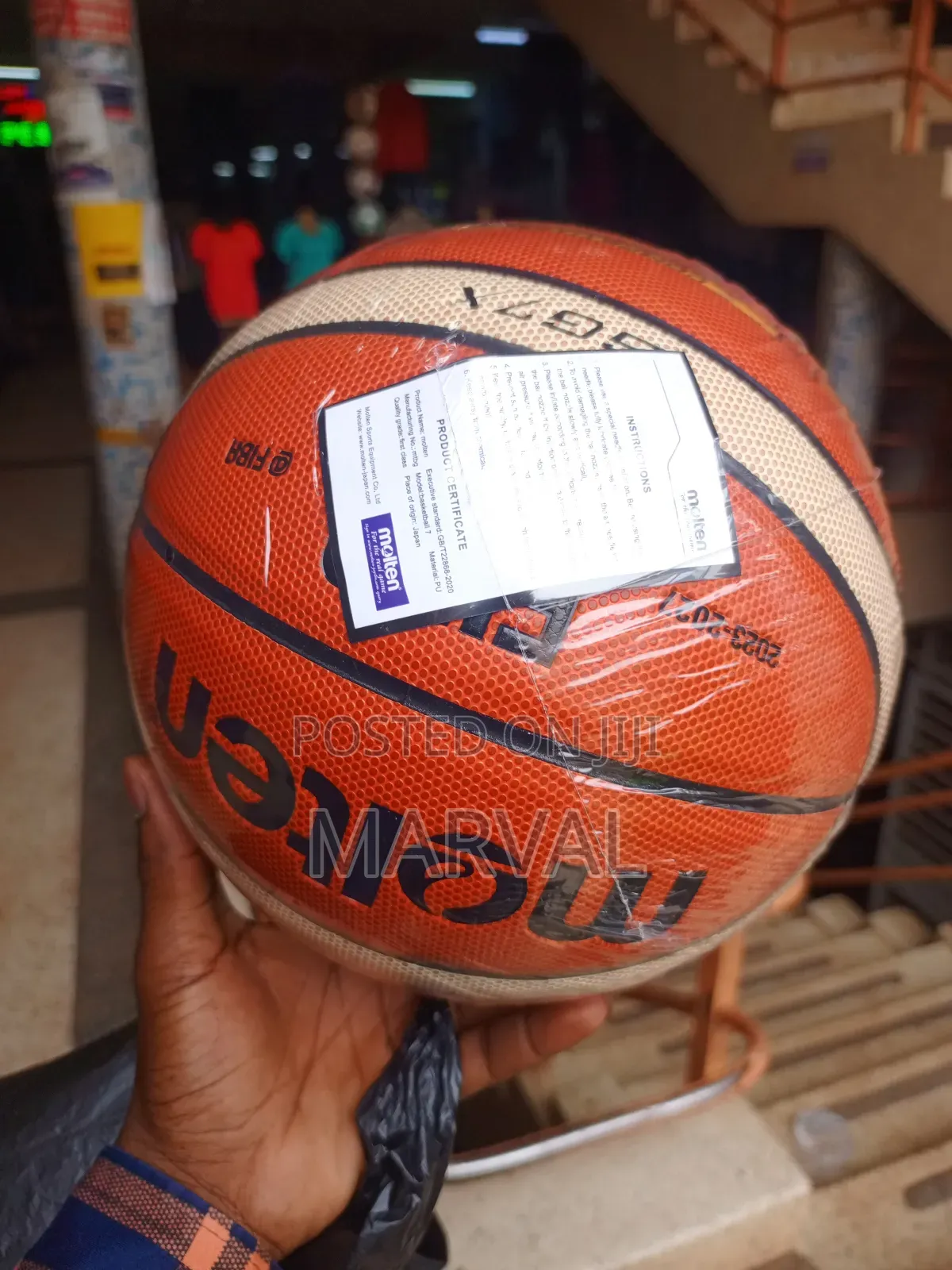 Molten Gg7x Basketball.