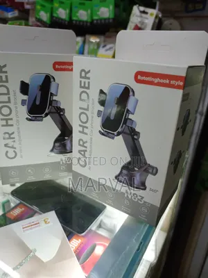360 Rotating Adjustable Car Phone Holder