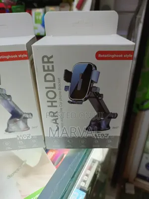 360 Rotating Adjustable Car Phone Holder