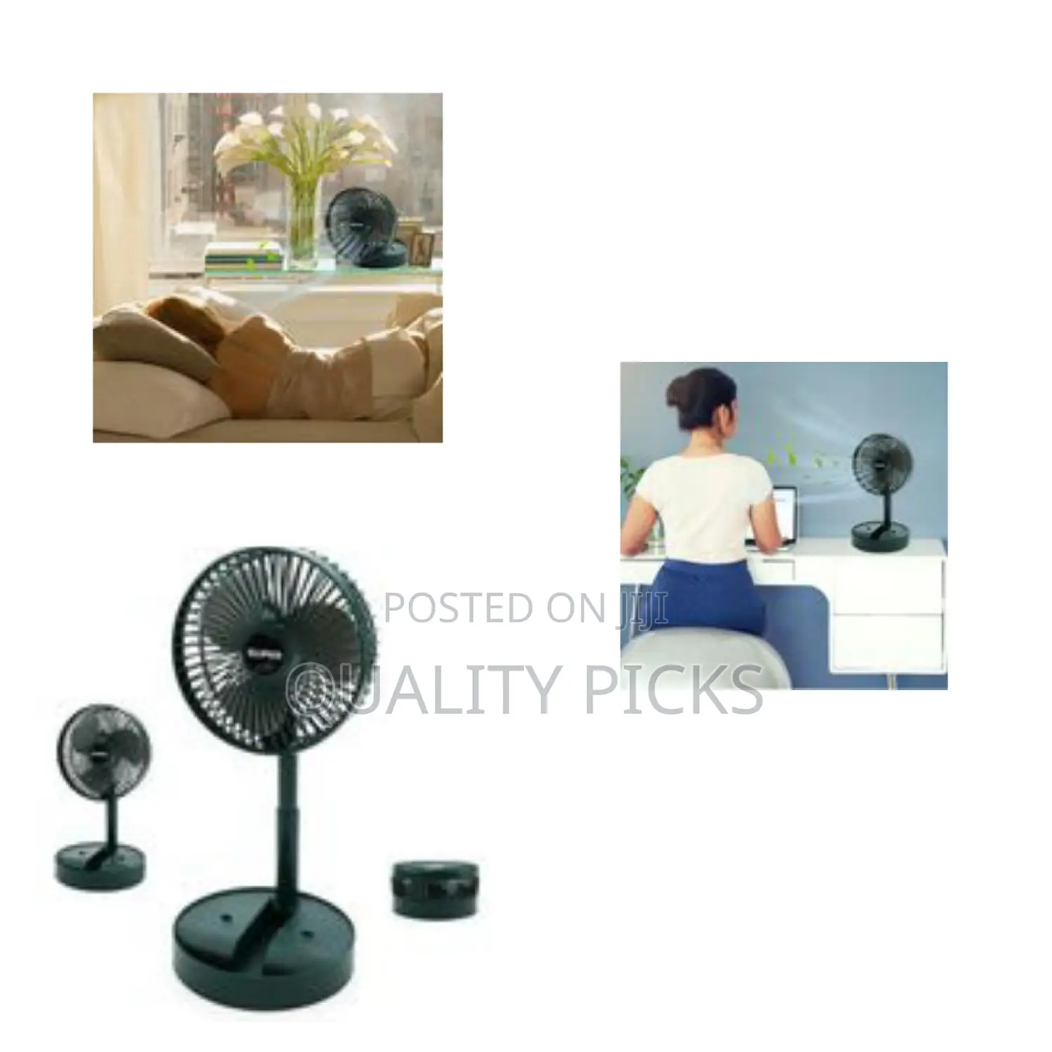 Folding Mini Rechargeable Fan