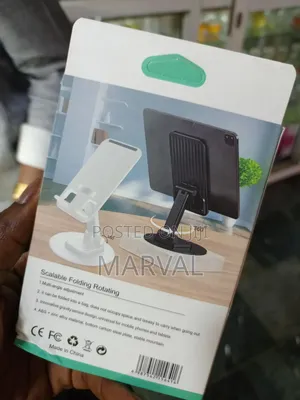 Desktop Folding and Rotating Phone Holder