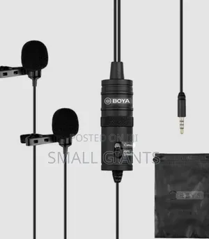 Boya Lapel Double Microphone
