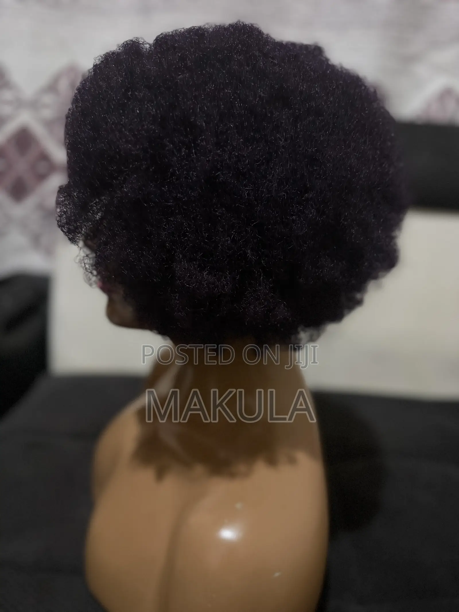 Afro Middle Part Wig