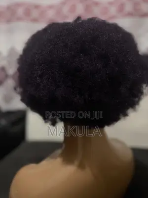 Afro Middle Part Wig