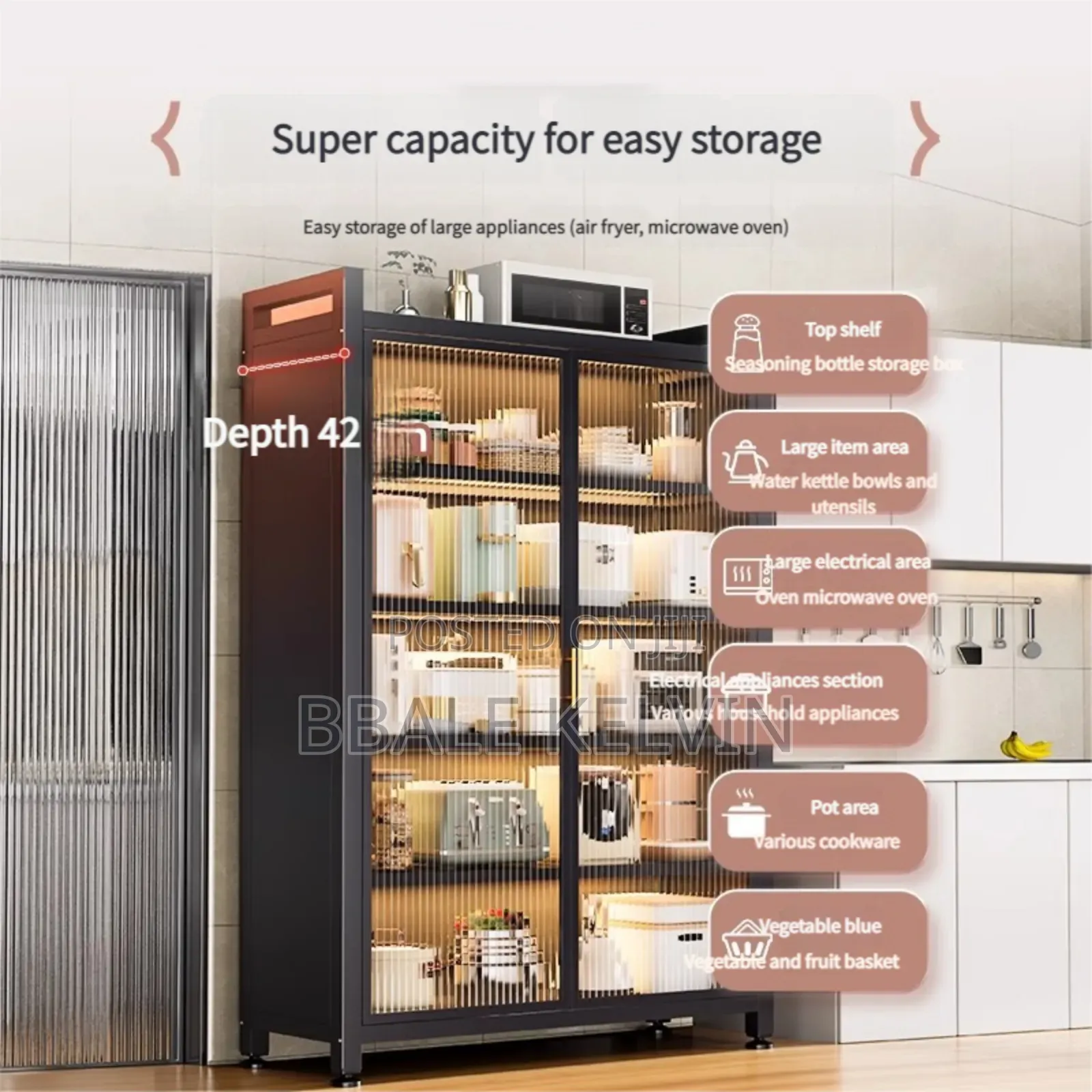 Multi Functional Hot Selling Kitchen Metal Cutlery Cabinet Steel
