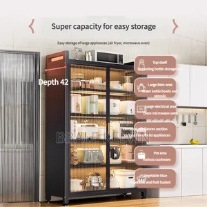 Multi Functional Hot Selling Kitchen Metal Cutlery Cabinet Steel