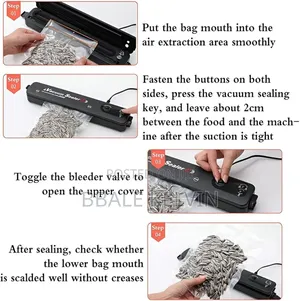 Vacuum Sealer, Automatic Dry Wet Food Vacuum Sealer Food Packing