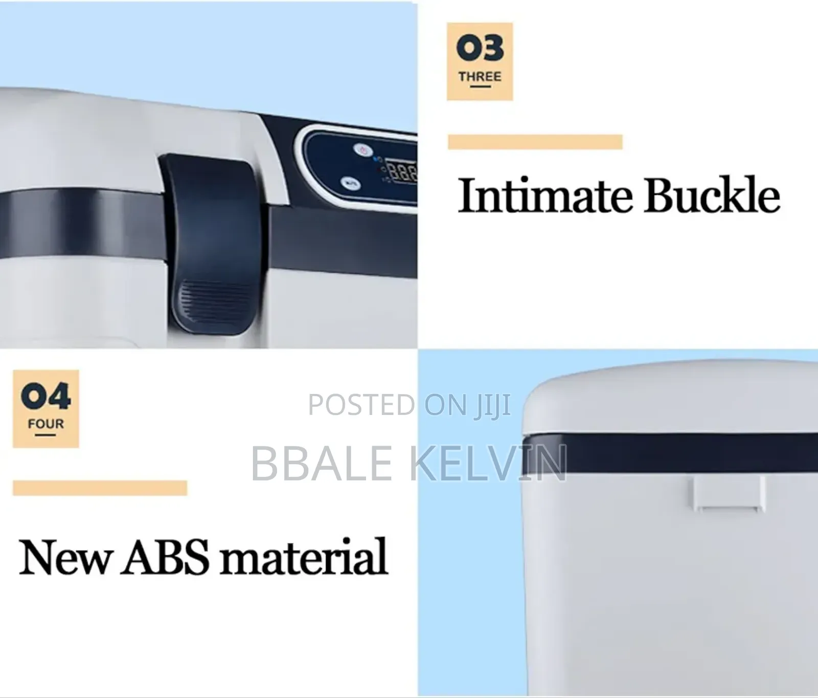 Car Refrigerator, Portable Fridge 19l Cooler, Hot and Cold for Camping