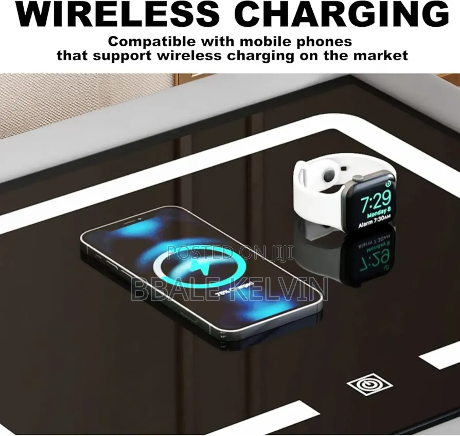 Bedside Table With Drawer,Bedside Table With Charging Station