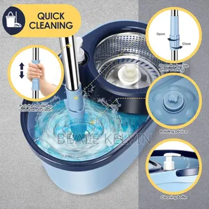 Spin Mopper and Bucket Set