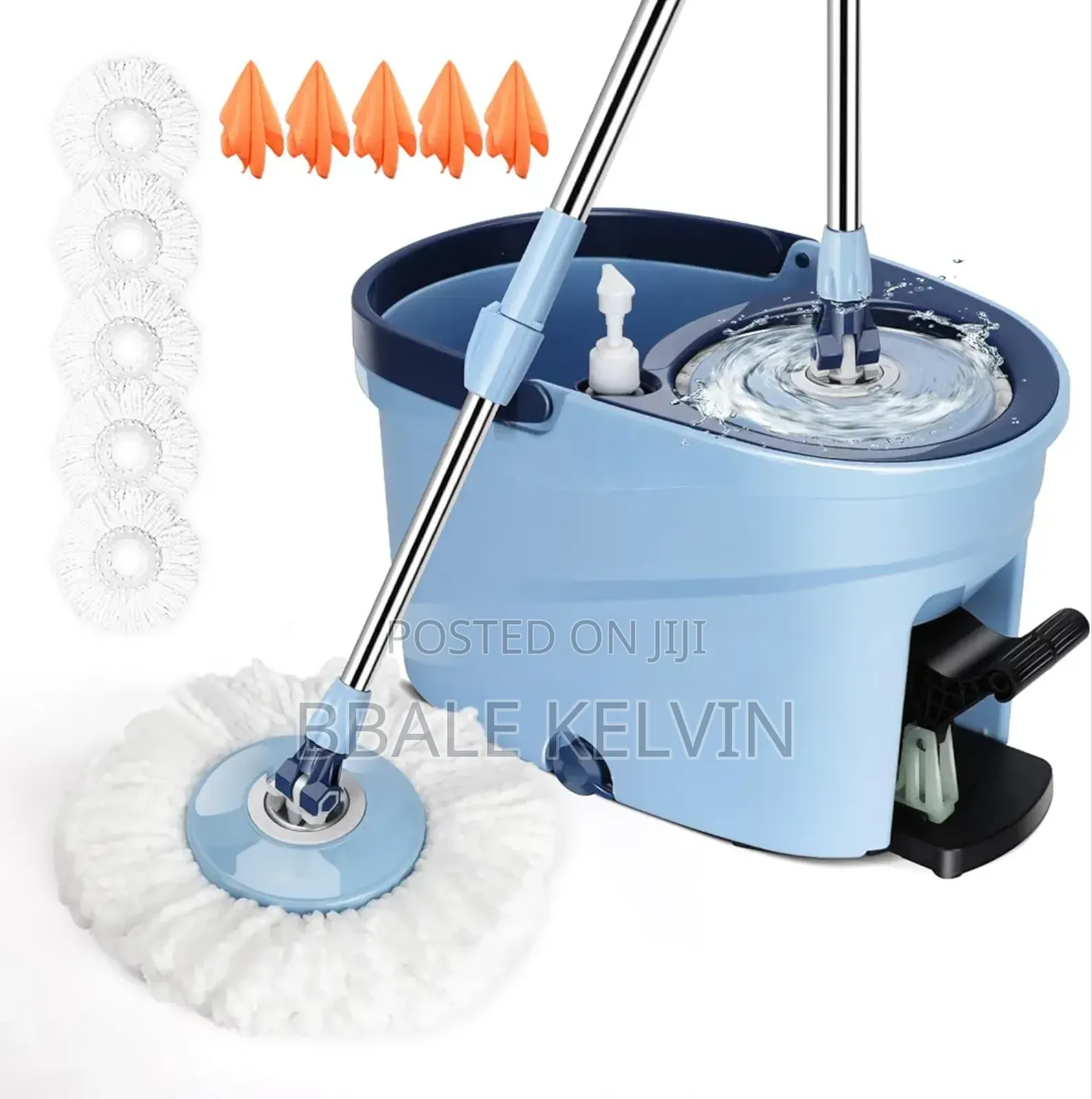 Spin Mopper and Bucket Set