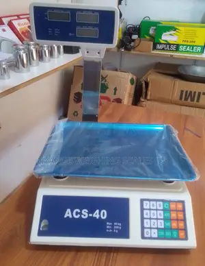 Price Weighing Scale Waterproof Weigh Kitchen Weighing Scale 40kg/2g