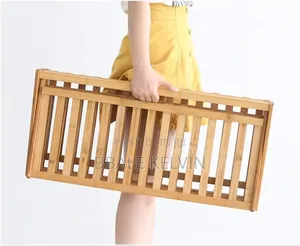 Bamboo Wooden Shoe Rack, Stand Organizer, Storage Shelf