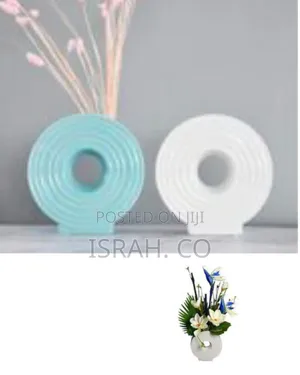 Exotic Artificial Floral Arrangement in Contemporary Textured Vase
