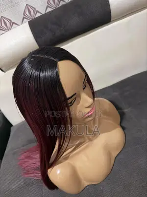 Ombré Maroon Wig