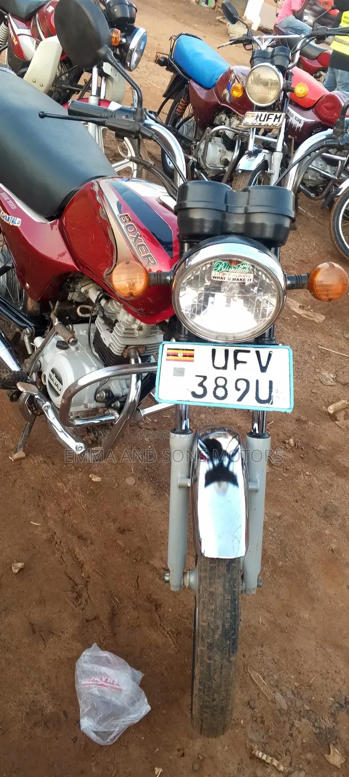 Bajaj Boxer 2023 Red
