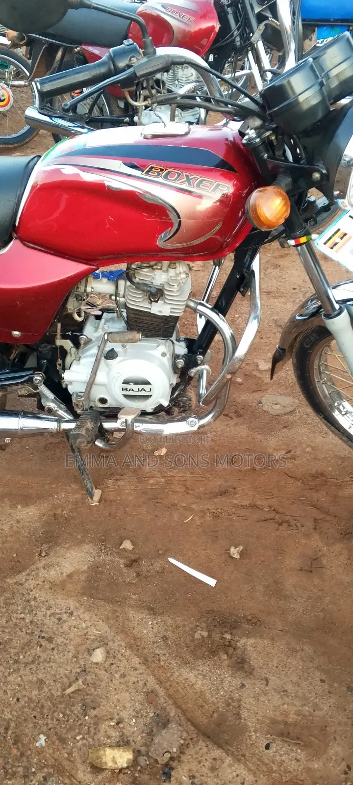 Bajaj Boxer 2023 Red