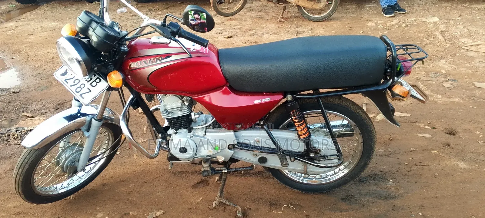 Bajaj Boxer 2024 Red