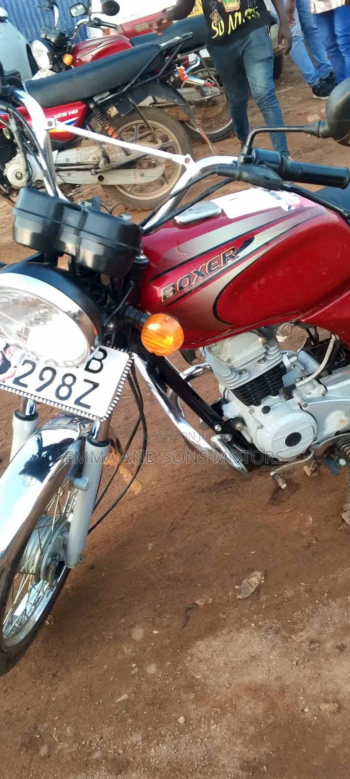 Bajaj Boxer 2024 Red
