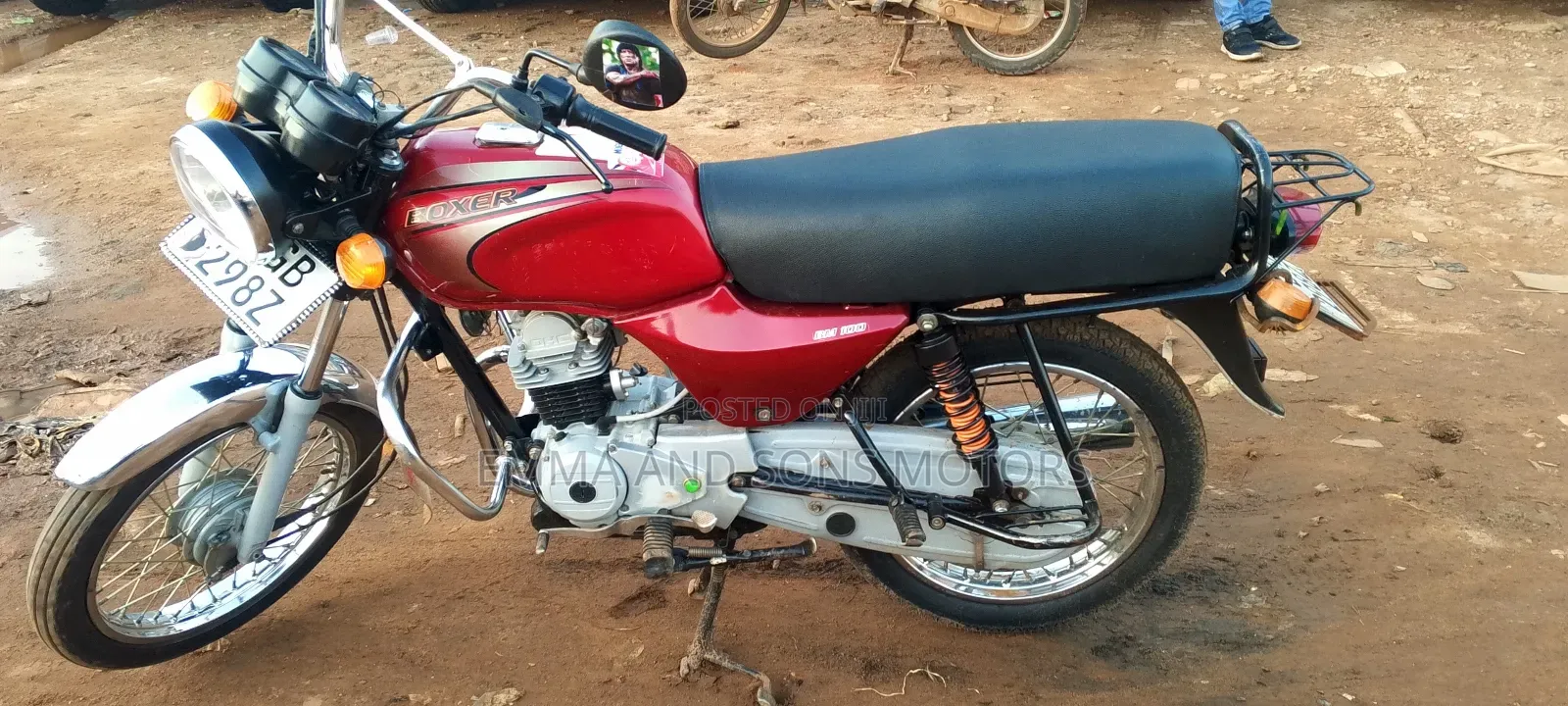 Bajaj Boxer 2024 Red