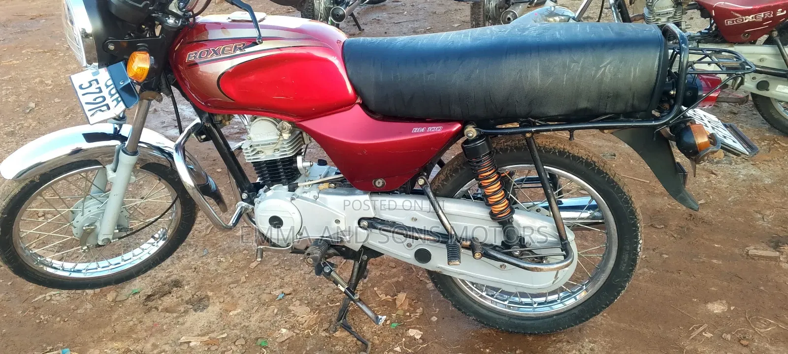 Bajaj Boxer 2024 Red