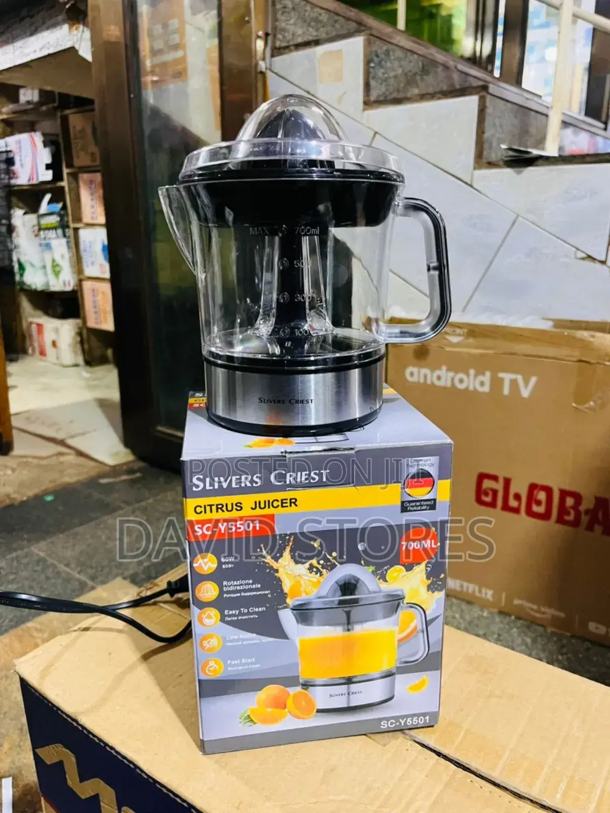 Sc-Y5501 Citrus Juicer – Fresh Orange Lemon Juice Machine