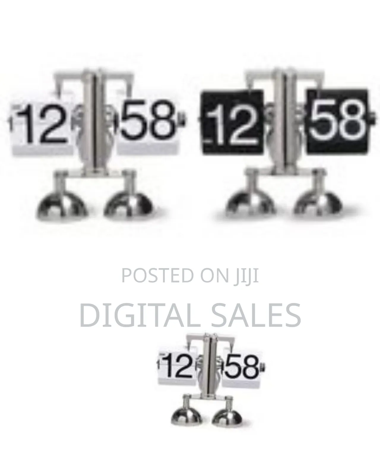 Retro Automatic Flip Clock / Turning Page Desk Clock