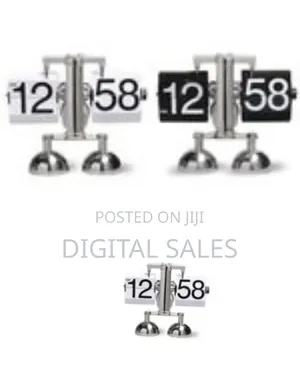 Retro Automatic Flip Clock / Turning Page Desk Clock