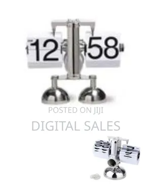 Retro Automatic Flip Clock / Turning Page Desk Clock