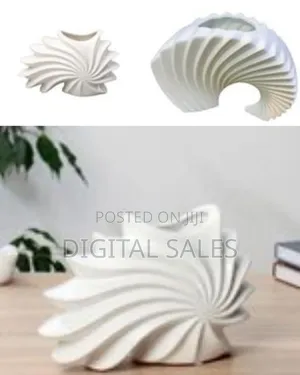 Stylish Sculptural Ceramic Vase