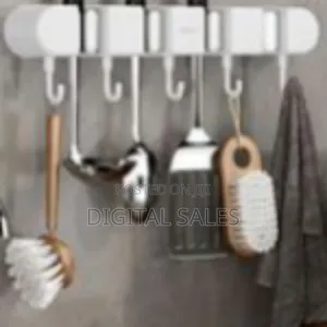 Multi-Functional Wall-Mounted Cleaning Tool Organizer