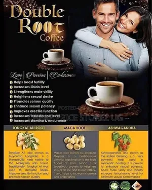 Superlife Double Root Coffee Sexual Desire Enhancement Maca Usa