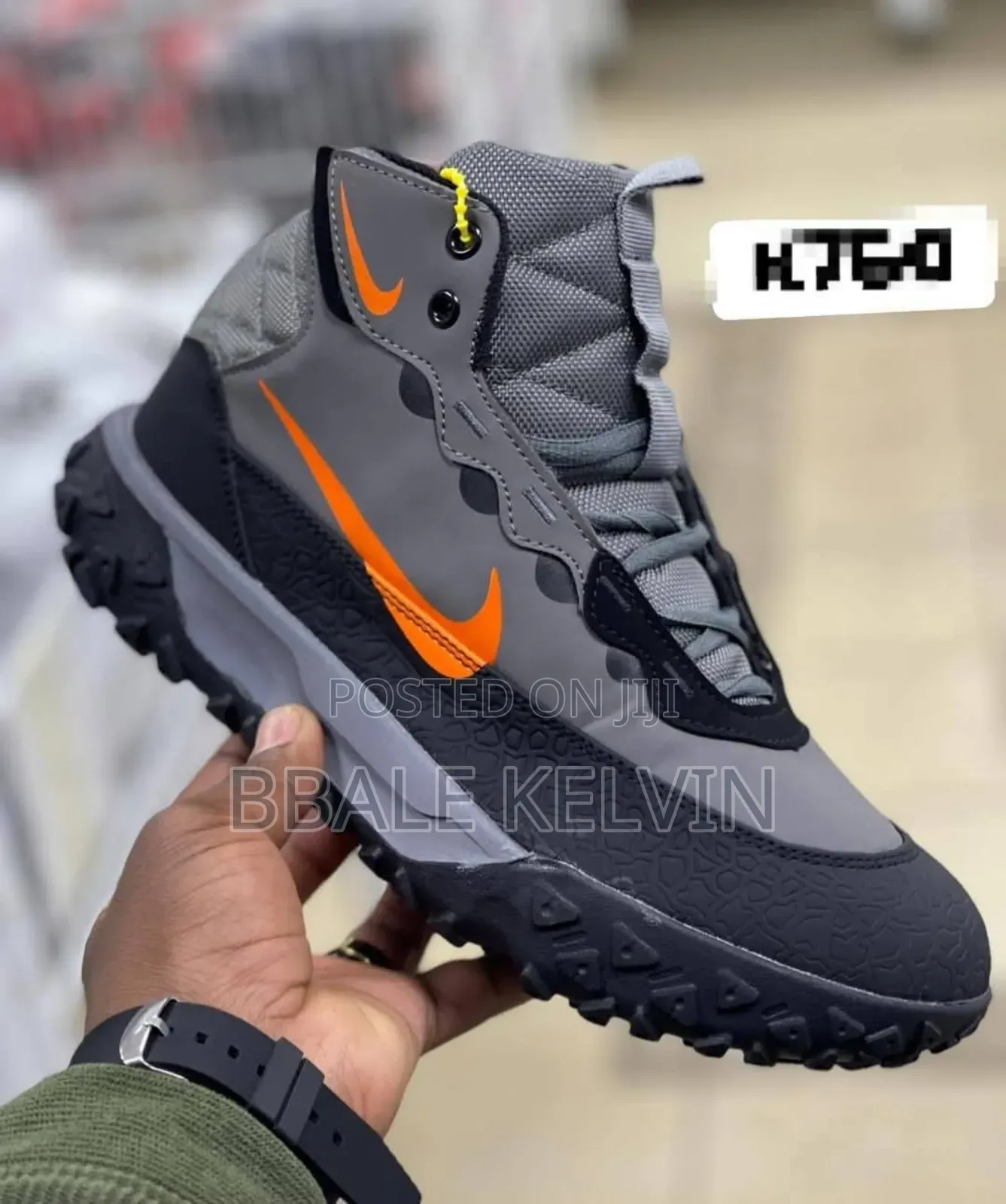Nike Terrascout Boot in the Thunder Blue/Cement Grey/Pure Platinum