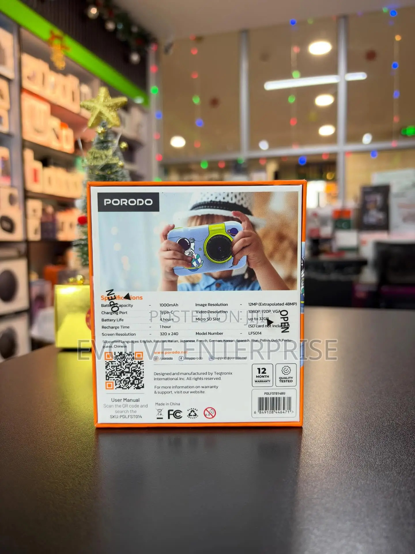Porodo Lifestyle Kids Flip Digital Camera