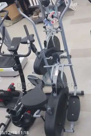 Fan Exercise Stepper With a Set