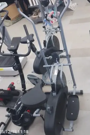 Fan Exercise Stepper With a Set