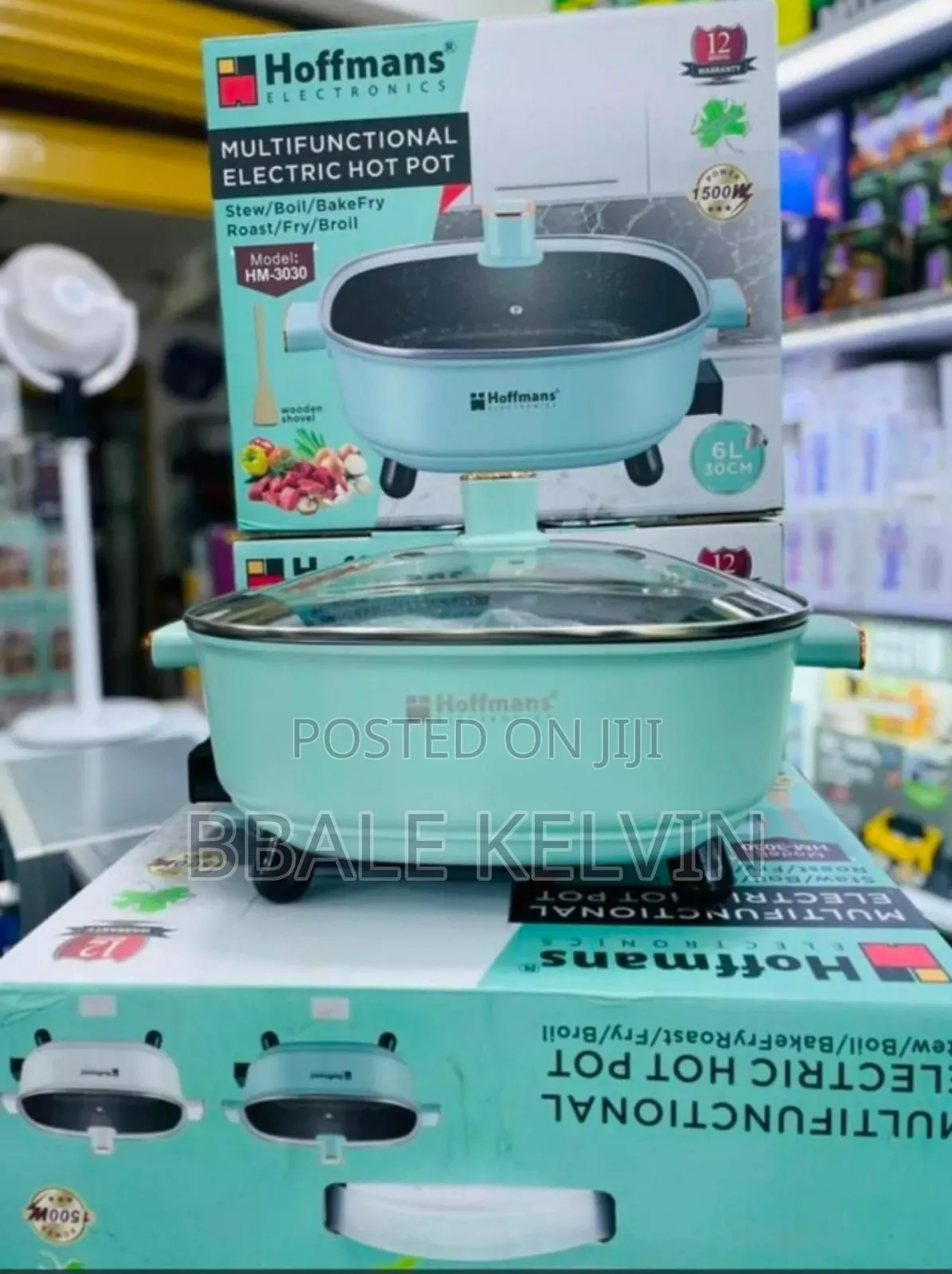 Hoffmans 6l Multifunctional Electric Hot Pot