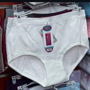 6 Pc Cotton Underwear (Woman Brand) Stretch Low Rise Panties (M-4xl)