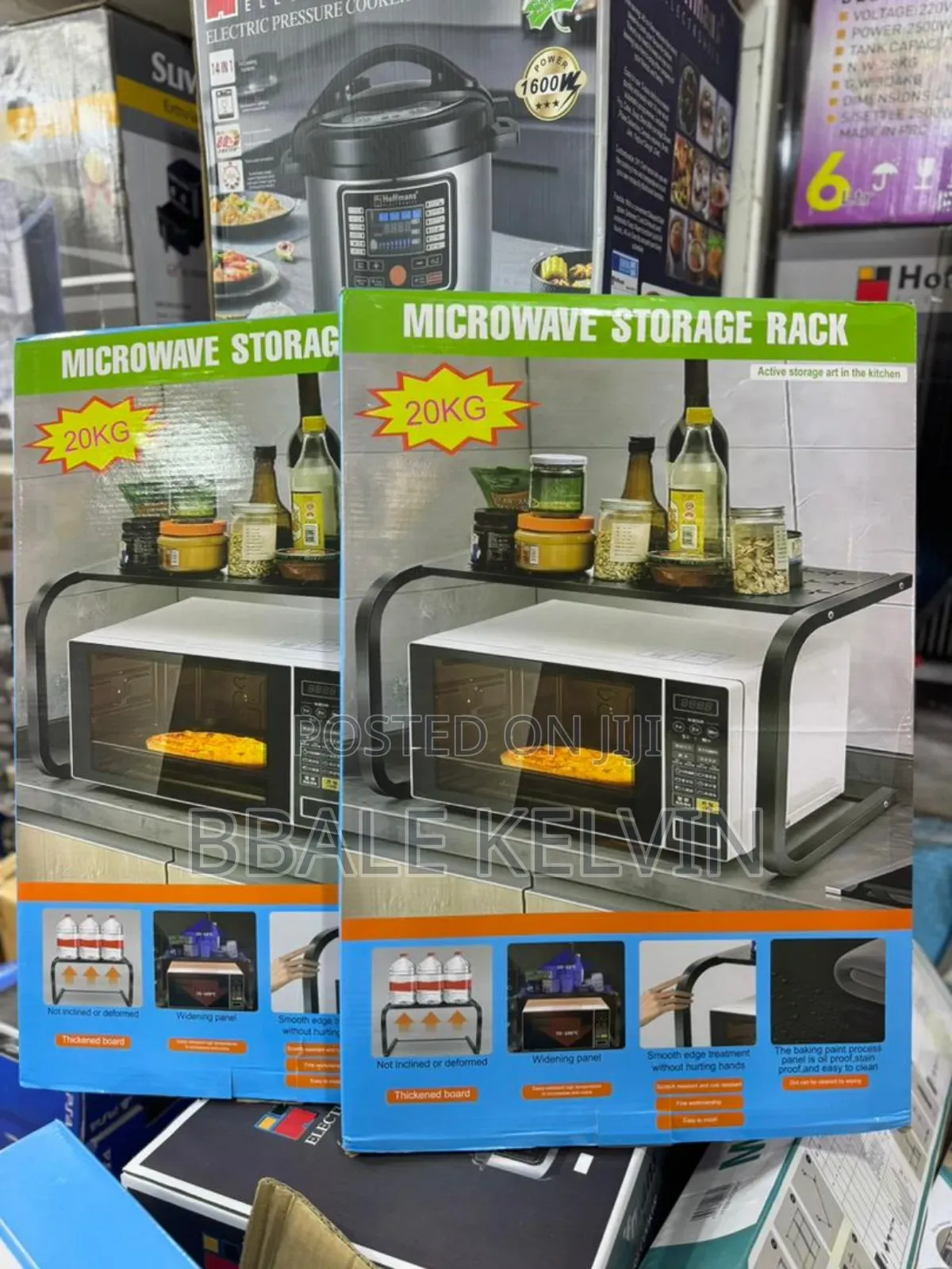 Microwave Stand Storage Organizer