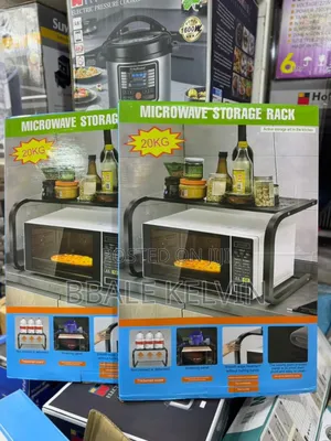 Microwave Stand Storage Organizer