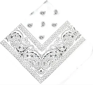12 Pieces of Good Looking White Bandana