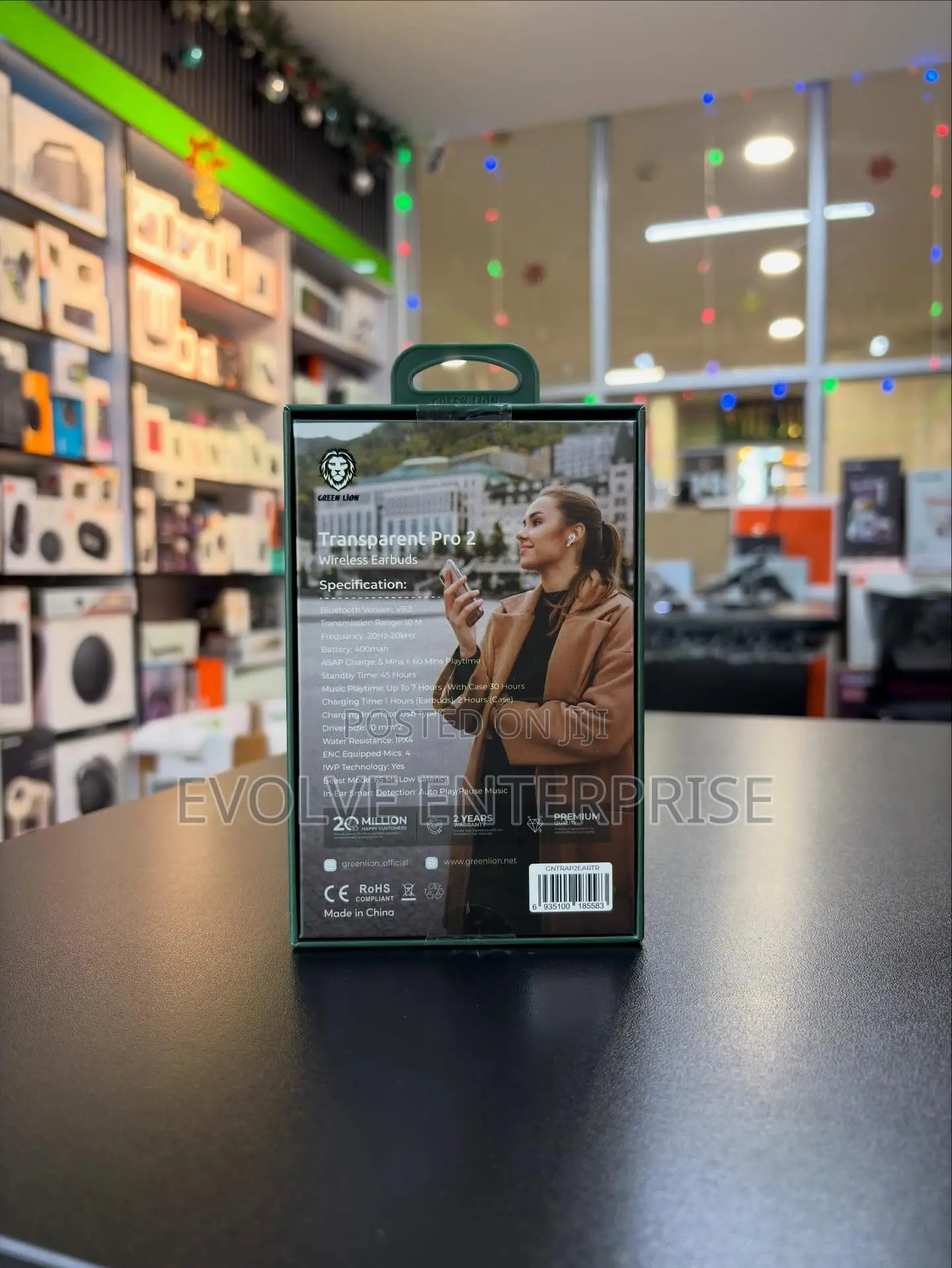 Green Lion Transparent Pro 2 Wireless Earbuds
