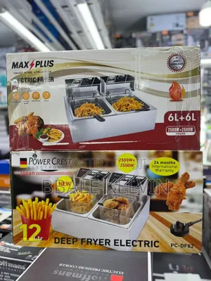 Double Deep Fryers Maxplus 12l
