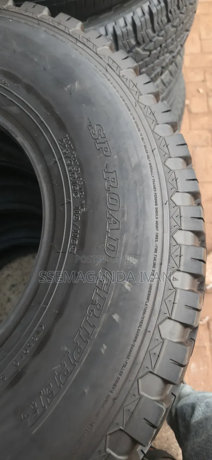 225/95r16c Dunlop Original Foreign Used Tyres