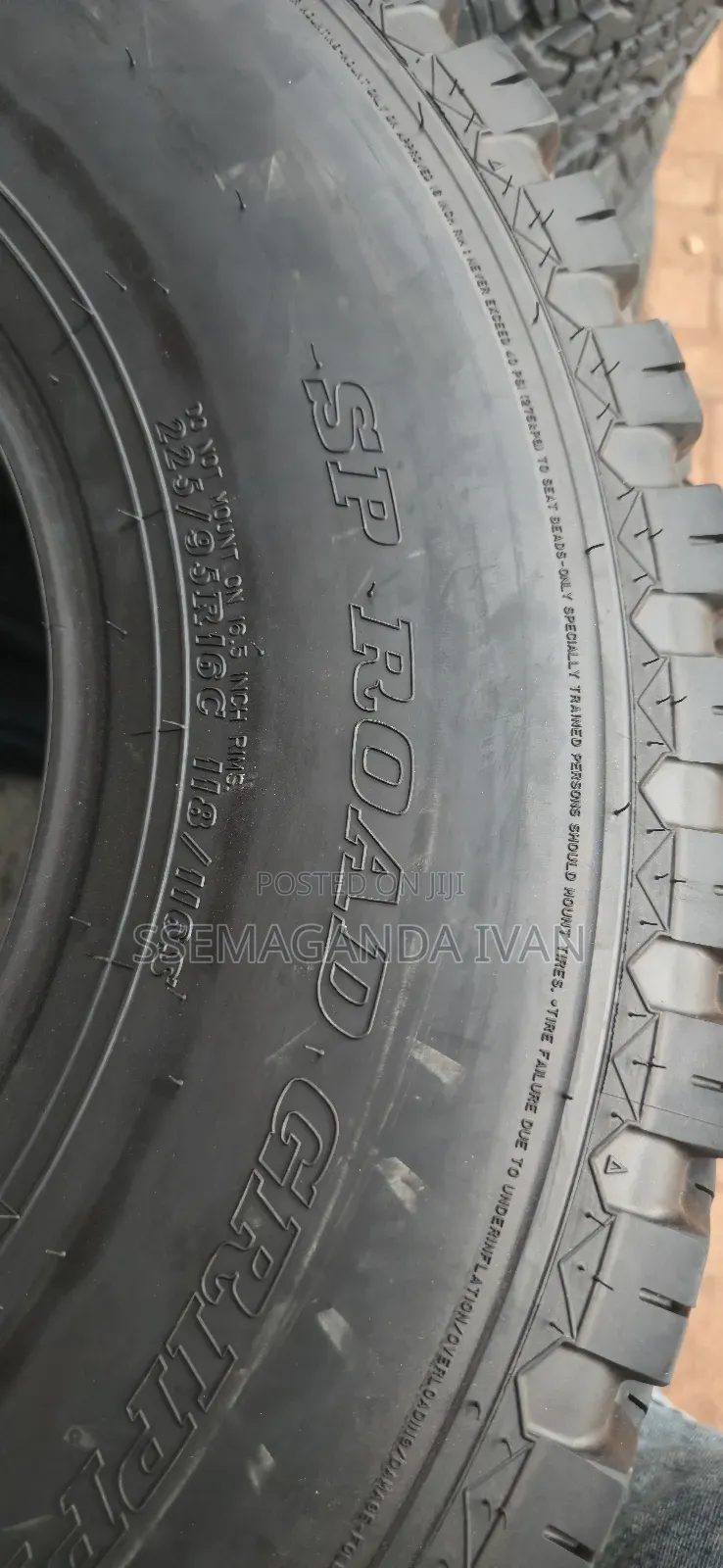 225/95r16c Dunlop Original Foreign Used Tyres