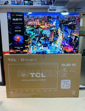 TCL 75” Smart Qled Google Tv
