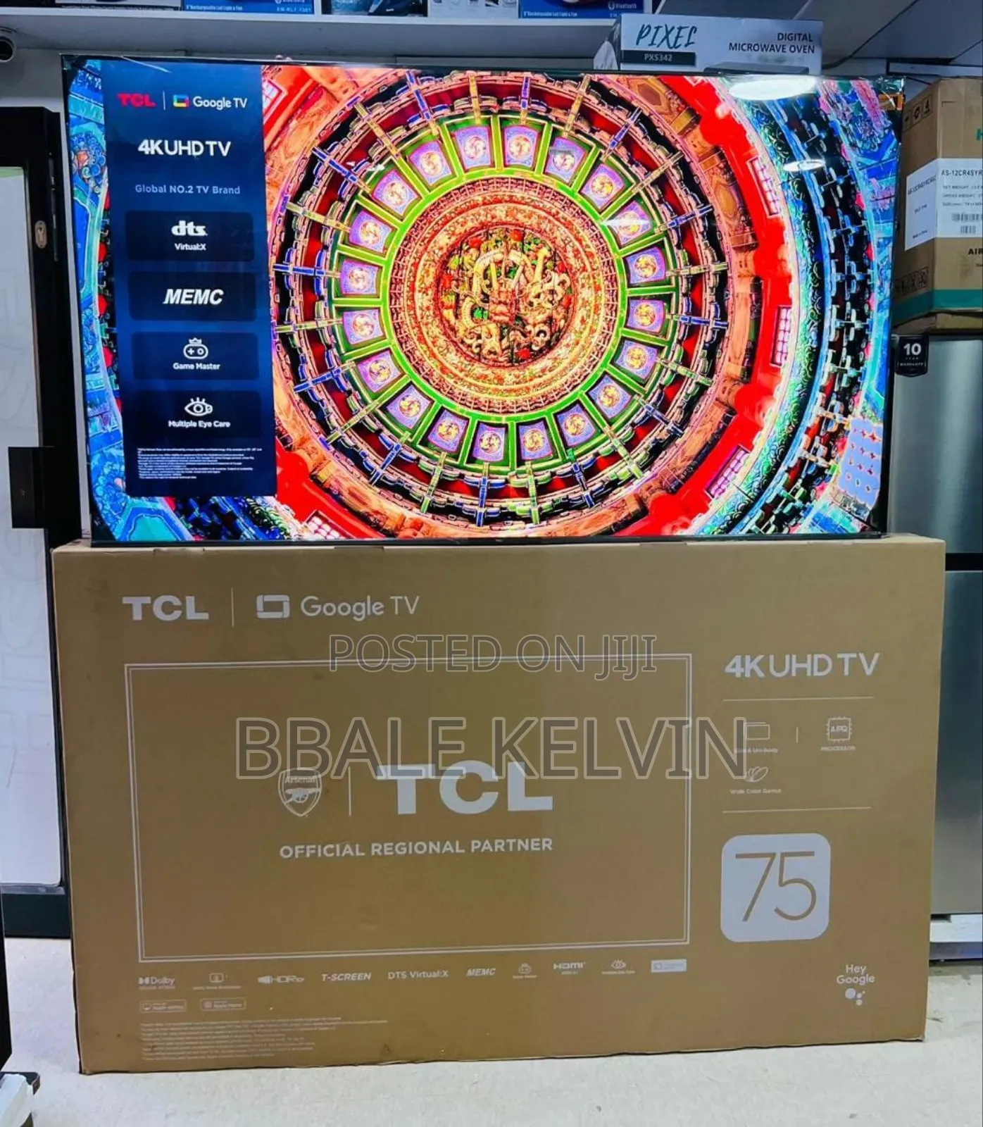 TCL 75" Uhd Smart Google Tv