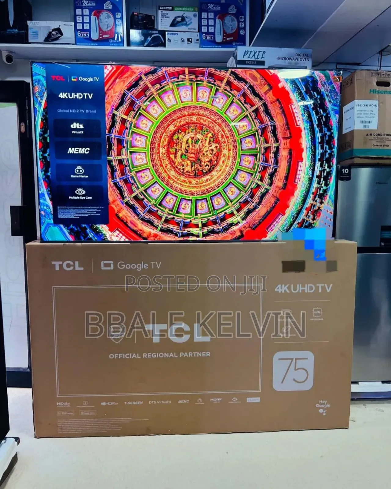 TCL 75" Uhd Smart Google Tv