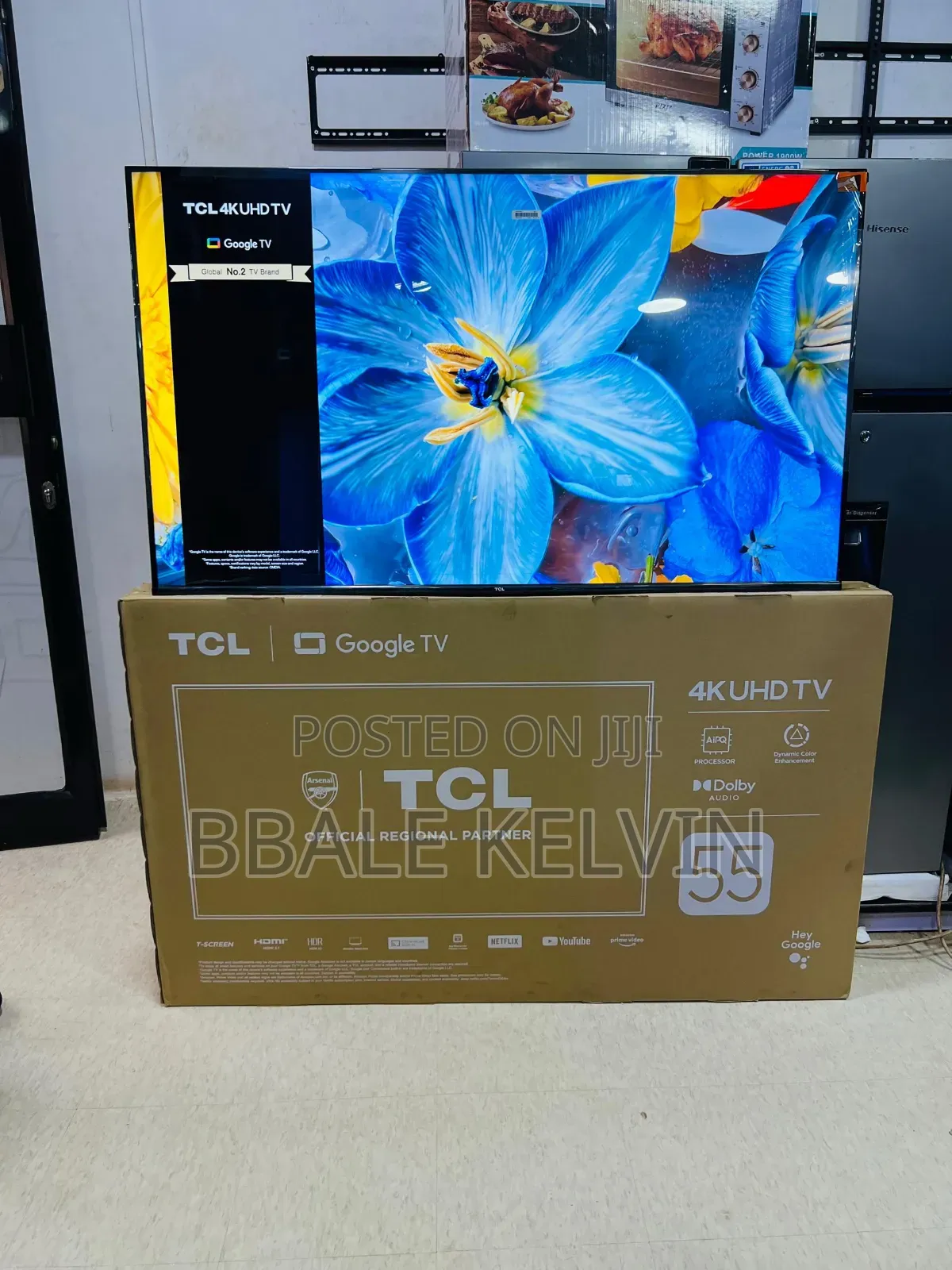 TCL 55" Uhd Smart Google Tv