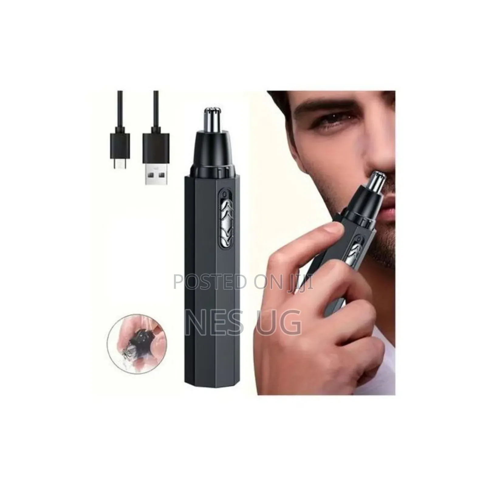 Rechargeable 3in1 Nose Hair Trimmer, Ear Hair & Eyebrows Hair Trimmer